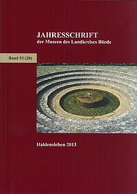 Jahresschrift 2013