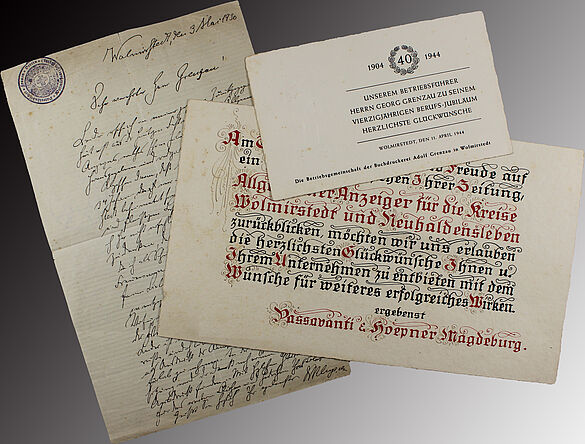 Eine Auswahl an Archivalien