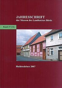 Jahresschrift 2007