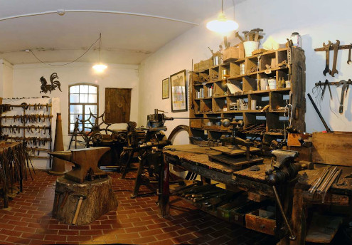 Die Schmiede im Museum